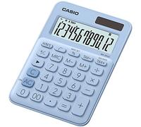 Casio MS-20UC-LB - Calculatrice 2,3 x 10,5 x 14,95 cm, bleu clair