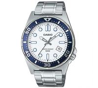 CASIO MTD-135D-7A montre homme style plongeur cadran blanc