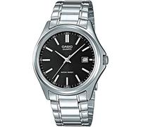 Casio - MTP-1183PA-1AEF - Collection - Montre Homme - Quartz Analogique - Cadran Noir - Bracelet Acier Argent