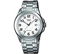 Casio - MTP-1259PD-7BEF - Collection - Montre Homme - Quartz Analogique - Cadran Blanc - Bracelet Acier Argent