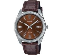 Casio Montre MTP-1302PL-5AVEF Homme Marron Cuir Quartz 5 ATM