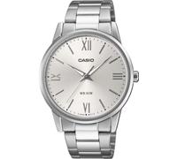 Casio MTP-1303DD-7AV Montre Homme Acier Argent Analogique Cadran Blanc 50 m