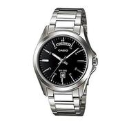 CASIO MTP-1370D-1A1 | Montre Homme en Acier Inoxydable | Affichage Jour-Date ...