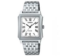 CASIO MTP-B190D-7B montre carrée élégante pour homme quartz bracelet en acier