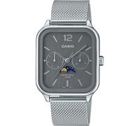 Montre Casio - Hommes - MTP-M305M-8AVER - Argent - Gris - Quartz - Analogique - Acier