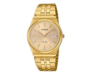 Casio MTPB145G-9A Montre Mixte Anolog Bracelet Or Cadran Doré 40 × 35 × 7,4 mm, Doré, Classique