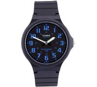 CASIO MW-240-2B montre-bracelet homme analogique à quartz en résine