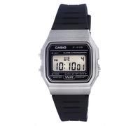 Casio Numérique résine Noir Cadran Quartz F-91WM-1B Montre Pour Des Hommes