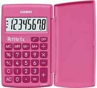 Casio Petite FX Calculatrice Scolaire 8 chiffres Rose LC-401LV-PK