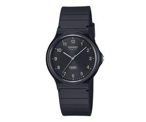Casio POP Analog Bracelet en Résine Biosourcée Quartz MQ-24B-1B Montre Unisexe