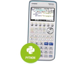 Casio Python Graph 90+E - Calculatrice graphique Lycée Mode Examen