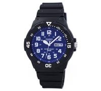 Casio Quartz Analogique Bleu Cadran MRW-200H-2B2V Montre Pour des hommes