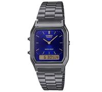 Casio Quartz analogique et numérique Vintage pour Homme AQ-230GG-2A, Gris, 38.8×29.8×8.1mm, Formel