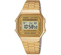 Casio Rétro Ton or Montre unie Alarme Chrono Luminosité Numérique A168WG-9WDF