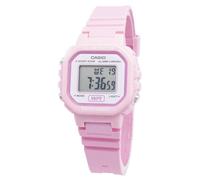 Casio Rose Digital Alarme Chrono Illiminator LA-20WH-4A1 À Quartz Montre Femme