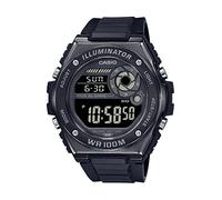 Casio Série MWD100H | Montre numérique pour homme | Chronomètre 1/100 secondes | Compte à rebours | Lumière LED | Résistance à l'eau 100 mètres | Alarme multifonction | Calendrier automatique | Double