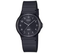 Casio Série Pop Mq-24 (35 Mm) Cadran Noir / Bracelet En Résine MQ-24B-1BEF