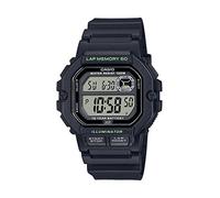 Casio Série WS1300H | Montre numérique | Résistance à l'eau 100 mètres | Rétroéclairage LED | Chronomètre 1/100 SEC | Graphique des marées | Minuteur Coundtown | Lumière LED | Alarmes multifonctions |