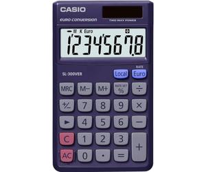 Casio SL-300VER Calculatrice Bureau (Lot de 5)