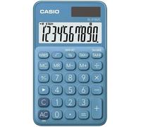 Casio SL-310UC-BU Calculatrice de poche bleu Ecran: 10 solaire, à pile(s) (l x H x P) 70 x 8 x 118 mm