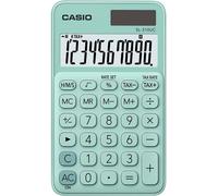 Casio SL-310UC-GN Calculatrice de poche vert Ecran: 10 solaire, à pile(s) (l x H x P) 70 x 8 x 118 mm