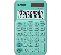 Casio SL-310UC-GN Calculatrice de poche vert Ecran: 10 solaire, à pile(s) (l x H x P) 70 x 8 x 118 mm