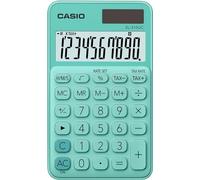 Casio SL-310UC-GN Calculatrice de poche vert Ecran: 10 solaire, à pile(s) (l x H x P) 70 x 8 x 118