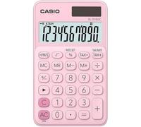 Casio SL-310UC-PK Calculatrice de Poche Rose Ecran: 10 solaire, à Pile(s) (l x H x P) 70 x 8 x 118 mm