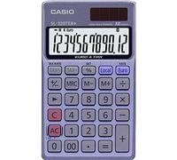 CASIO SL-320TER+ Mini-Taschenrechner, Euroumrechnung, 12-stelliges Display | 12-stelliges großes Display, Solar-Batteriebetrieb, Prozentrechnung, kompaktes Gehäuse, Euroumrechnung. Steuerberechnung