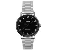 Casio Standard Noir Cadran Quartz Analogique MTP-VT03D-1B Montre Pour des hommes