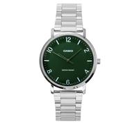 Casio Standard Vert Cadran Analogique Quartz MTP-VT03D-3B Montre Pour des hommes