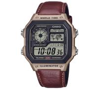 Casio Timeless AE-1200WHL-5AVEF - Homme - 42 mm - Numérique - Quartz - Plexiglas
