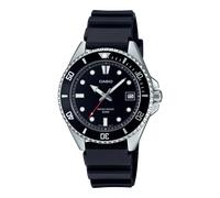 CASIO Timeless Collection Montre MDV-10-1A1V | Noir/Argent