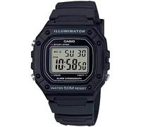 Casio Timeless W-218H-1AVEF - Homme - 43 mm - Numérique - Quartz - Plexiglas