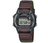 Casio Timeless W-220HF-3AVEF - Unisex - 37 mm - Quartz - Plexiglas