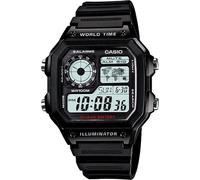 Casio Uhr Illuminator Worldtime AE-1200WH-1AVDF