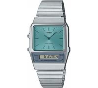 Casio Unisex Adults Digital Watch Argent/Bleu 40.7 × 32.1 × 8.7 mm Unisex