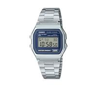 Casio Montre A158WEA-2EF Vintage Numérique Quartz Unisexe 33 mm Argent