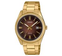 Casio Unisexe Montre Intemporelle Dorée/Braun Mtp-1302pgc-5avef