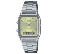 Casio Unisex's Analogue-Digital Quartz Watch with Stainless Steel Strap AQ-230A-