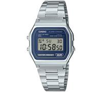 Casio Montre A158WEA-2EF Vintage Numérique Quartz Unisexe 33 mm Argent