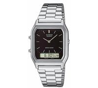 Montre Chronographe Homme Casio Classic AQ-230A-1DMQYES noir / argent