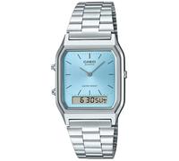 Casio Vintage AQ-230A-2A1MQYES - Woman - Analogique - Montre digitale/montre connectée - Stainless steel - Plexiglas