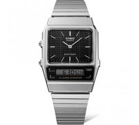 Casio Qd Black CINT Silver Bracelet 40.7 Montre Homme, Quartz, Quartz - CA.AQ-800E-1AEF