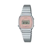 Montre Casio - Femmes - LA670WEA-4A2EF - Acier inoxydable - Argent - Rose