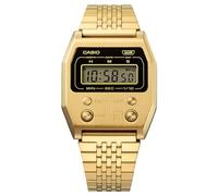 Casio Montre A1100G-5EF – Acier inoxydable doré, Digital, Étanche 3 Atm
