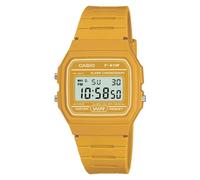 Casio Vintage F-91W (35.2Mm) Cadran Digital / Résine Jaune Moutarde F-91WC-9AEF