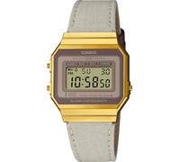 Casio Vintage Montre numérique A700WEGL-7AEF Bracelet textile