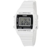 Casio - W-215H-7A - Sports - Montre Mixte - Quartz Digital - Cadran LCD - Bracelet Résine Blanc