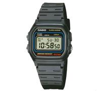 Casio - W-59-1V - Montre Homme - Quartz - Digitale - Alarme/Chronomètre/Eclairage - Bracelet Caoutchouc Noir